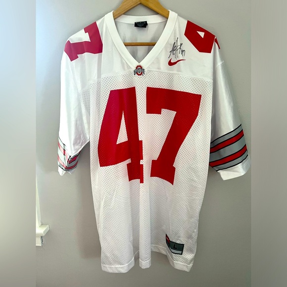 Other - Ohio State Football AJ Hawk Signed Jersey - Large - Never Worn, Never Washed!